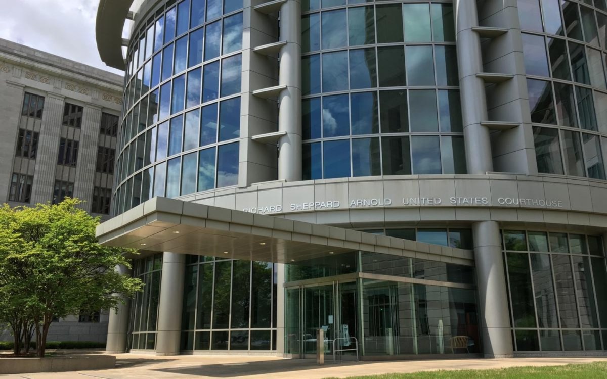 The U.S. courthouse in Little Rock